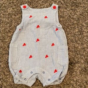 3-6M Baby Boy Seer Sucker